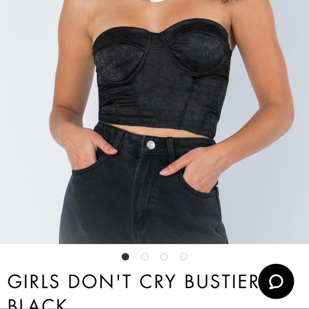 NWT Princess Polly Girls Don’t Cry Bustier